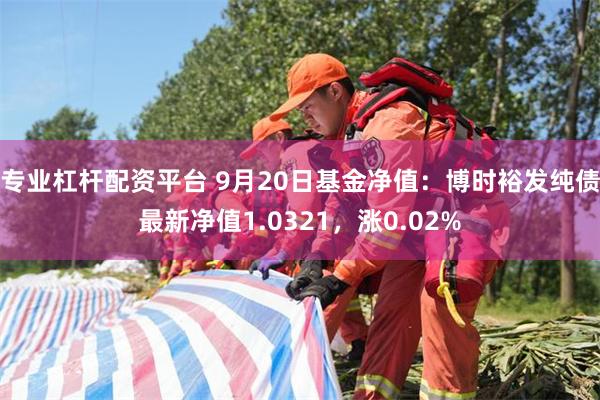 专业杠杆配资平台 9月20日基金净值：博时裕发纯债最新净值1.0321，涨0.02%